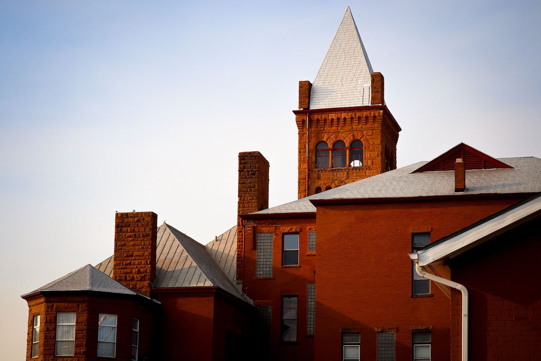 Historic brick architecture in Denver